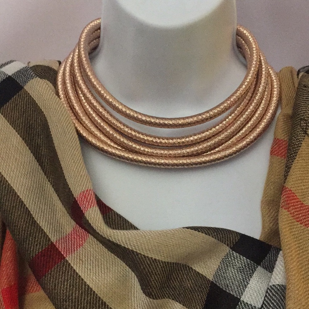 Gold layered necklace